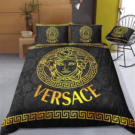 versace bed set price|versace comforter set queen.